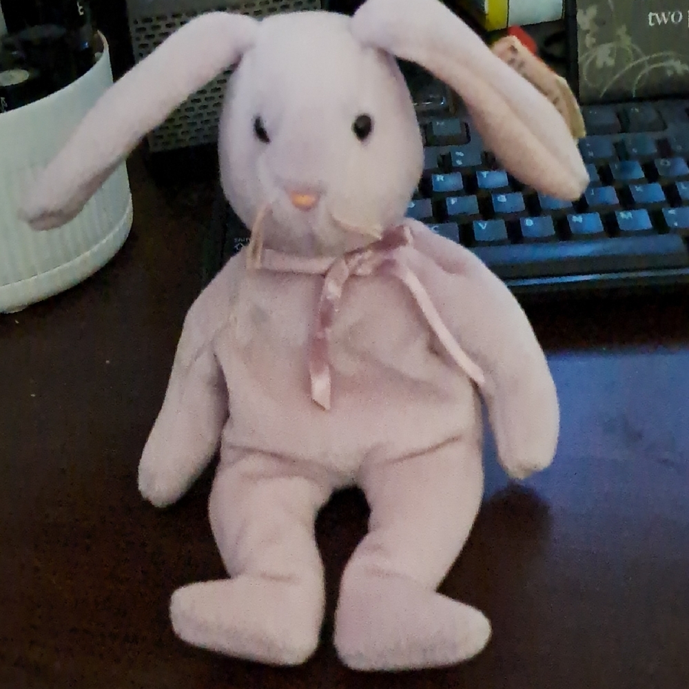 Plush Purple Bunny Toy
